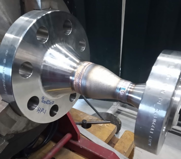 RVS316 TIG laswerk van leidingsystemen voor de voedingsindustrie