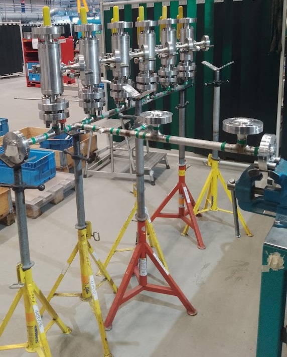 SMO TIG laswerk van leidingsystemen voor sourgas